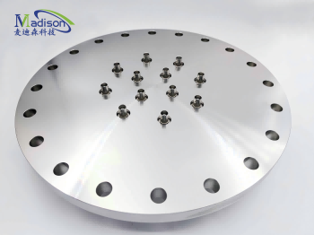 定制法蘭&nbsp; 焊接雙端BNCD50饋通